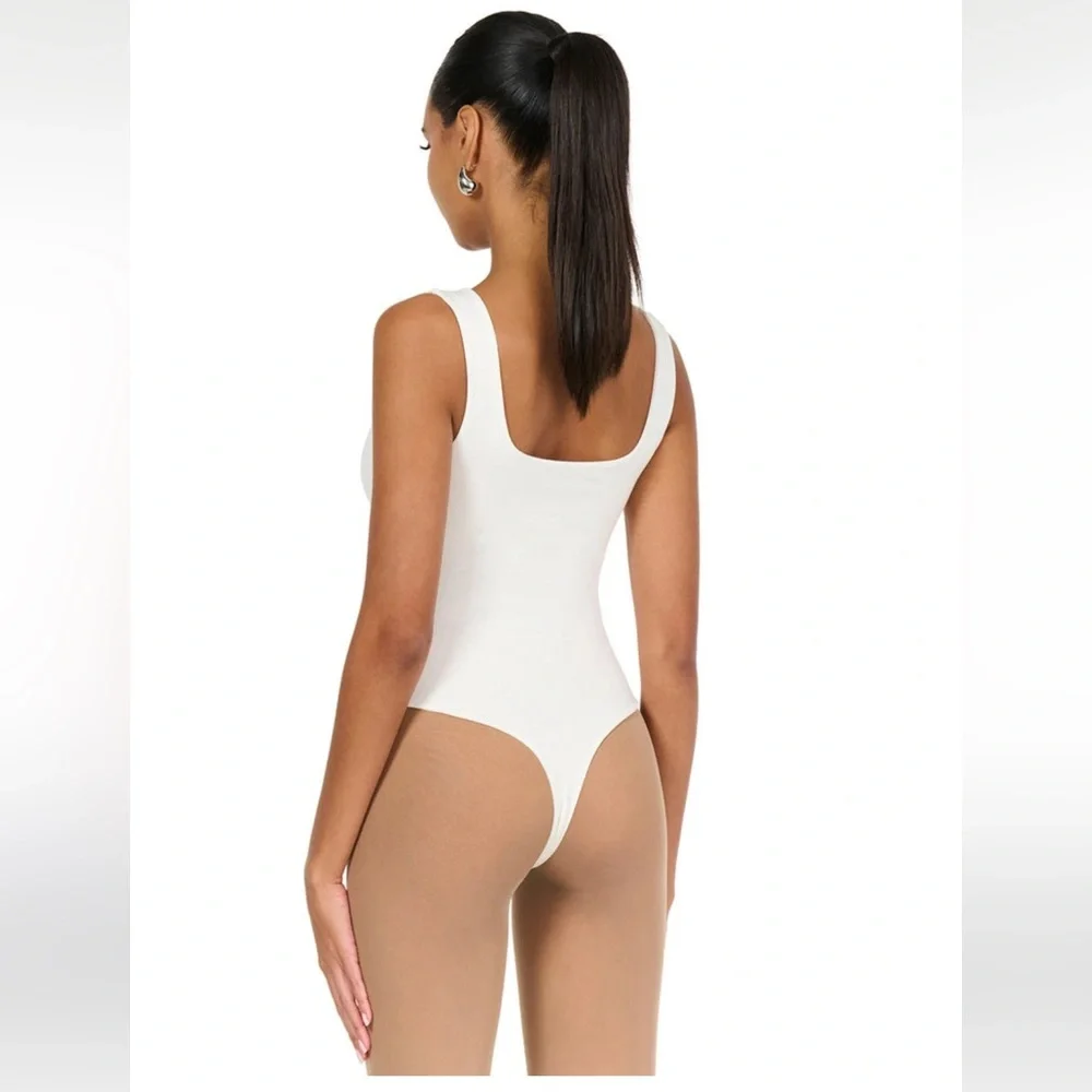 Naked Wardrobe NWT NW Tank Bodysuit in Iris (Lilac) - Picture 12 of 17